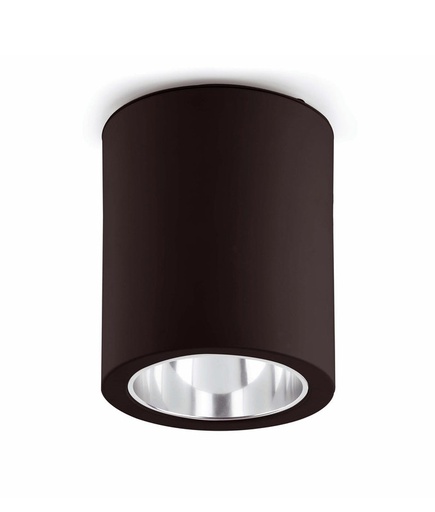 [ML-LSPNN5WBL] LAMPARA CILINDRICA DE SUPERFICIE DE ALUMINIO NEGRA 5W 6500K ML