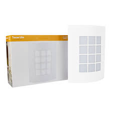 [H-810/B] LAMPARA DE PARED BLANCO E27 TECNOLITE