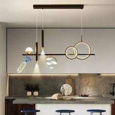 LAMPARA LED COLGANTE NEGRA Y DORADA 62W 3000K ML