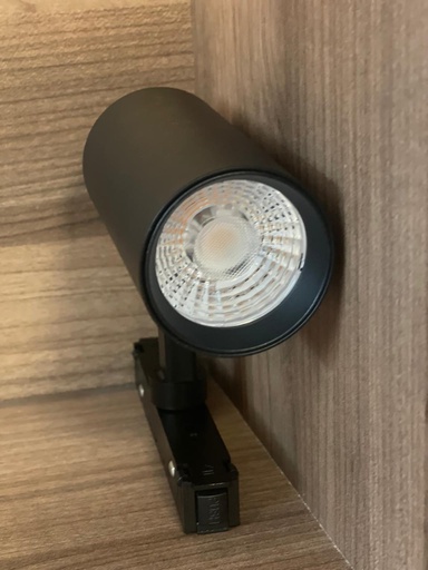 [LMF-1117] LAMPARA LED DE RIEL MAGNETICO FOCO 7W 3000K DC48V