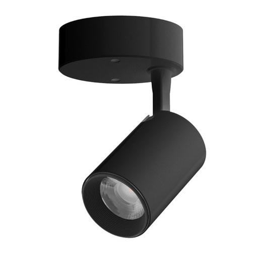 [7LVCLED005MV30N] LAMPARA LED DIRIGIBLE NEGRA PARA INTERIOR 7W 3000K AC-100-240V TECNOLITE