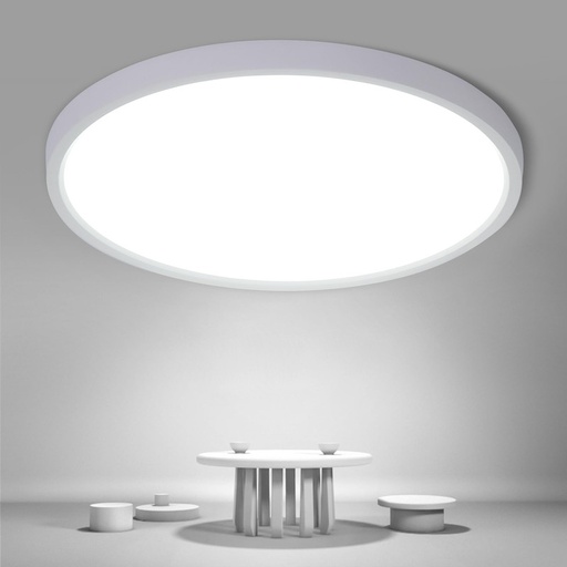 [LRSB-3601] LAMPARA LED REDONDA SUPERFICIE BLANCA 3T 36W AC85-265V ML
