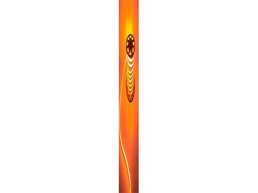 [NL-1032] NEON LED DIMEABLE FLEX AMBAR 2835 120L/M 7W/M AC130V IP67  LIGHTNEST