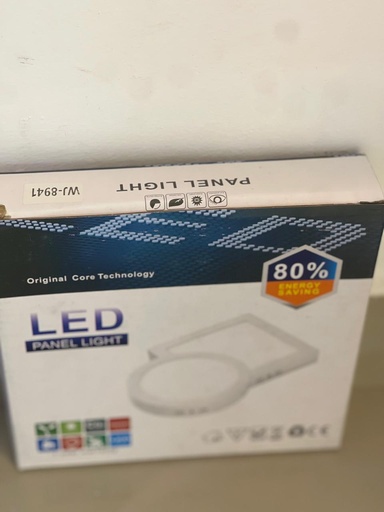 [8941] PANEL LED CUADRADO DE SUPERICIE 12W 6500K AC85-265V WJ