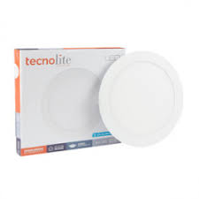 [12YDLED430MV40B] PANEL LED REDONDO EMPOSTRABLE 12W 4000K AC85-277V 720LM 15000HRS  Ø153MM 171MM TECNOLITE