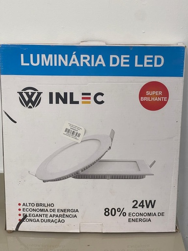 [PRE-1208] PANEL LED REDONO EMPOSTRABLE 24W 6500K AC85-265V
