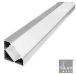 [jh006a] PERFIL DE ALUMINIO GRIS DE ESQUINA 3