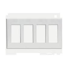 [80312-W] PLACA BLANCA 8*4 4G 80312-W S/T LEVINTON DECORA