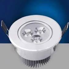 [SLR-25015] SPOT LED REDONDO BLANCO DE EMPOSTRAR ROJO 3W AC85-265V IN