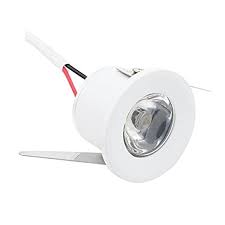 [SLR-0002] SPOT LED REDONDO BLANCO EMPOSTRAR 1W 3000K AC85-265V LX