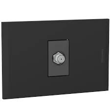 [AF2152E1ANG] TOMA DE COAXIAL NOBILE NEGRO