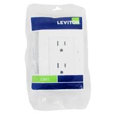 [CIO-TCT2P-BLA] TOMACORRIENTE DOBLE CIEN BLANCO 15A LEVINTON