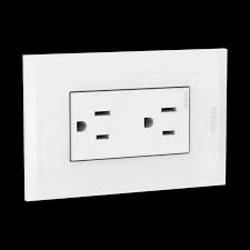 [AF2228EB] TOMACORRIENTE DOBLE NOBILE BLANCO 2P+T 16A