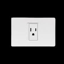 [PU1128] TOMACORRIENTE SENCILLO LUZICA BLANCA 15A