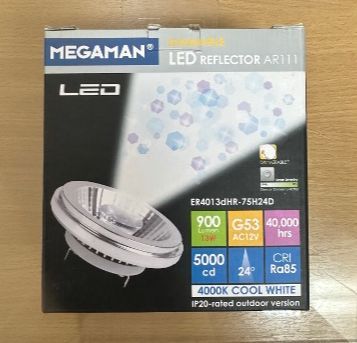 BOMBILLO LED AR111 DIMMABLE 11W 2700K DC12V TECNOLITE