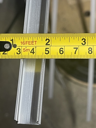 [8602700] PERFIL DE ALUMINIO SIN PESTAÑA 17X17 CM X 3MT