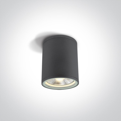 LAMPARA CILINDRICA DE TECHO NEGRA PAR30 LX