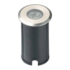 [ml-lpp1whbc] LAMPARA LED EMPOSTRABLE DE PISO REDONDA SATIN IP65 1W 3000K 85-265vV ML